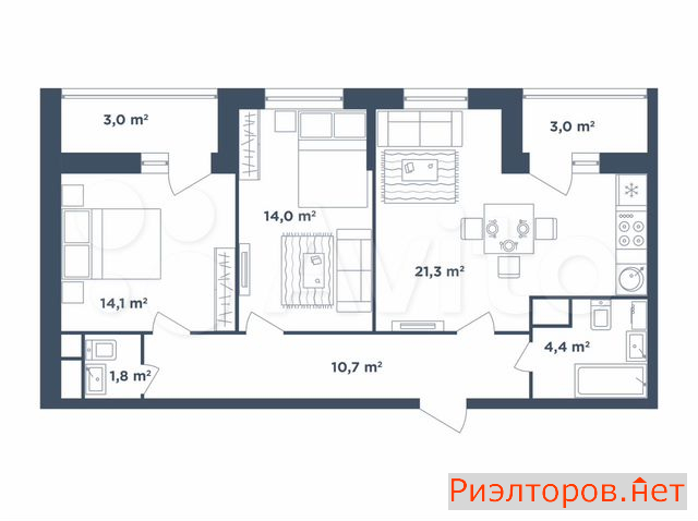 купить квартиру люблинская улица 80к3 (фото №2) купить квартиру люблинская улица 80к3 (фото №2)